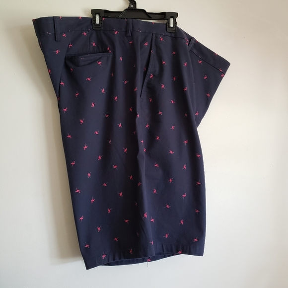 NWT Old Navy Ultimate Slim Pink Flamingos Shorts - Picture 2 of 6